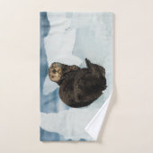 Resting Zee Otter Handdoek (Handdoek)