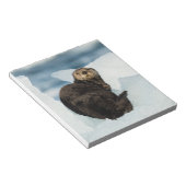 Resting Zee Otter Notitieblok (Schuin)