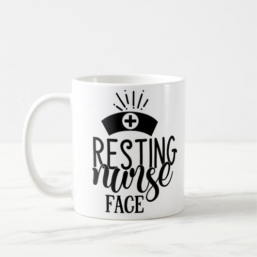 Resting Zurse Face Koffiemok (Links)