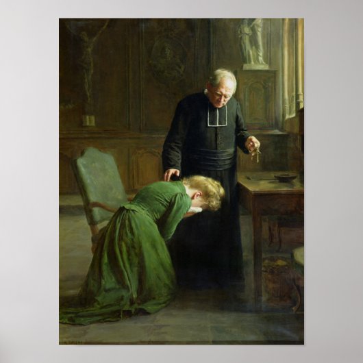 Restitutie, 1901 poster (Voorkant)