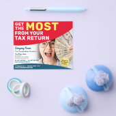 Restitutie belastingvoorbereiding (preparer) flyer (Enkel)