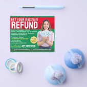 Restitutie belastingvoorbereiding (preparer) flyer (Enkel)