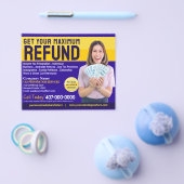 Restitutie belastingvoorbereiding (preparer) flyer (Enkel)