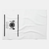 restjes zijn voor Quitters keukenhanddoek (Horizontaal)