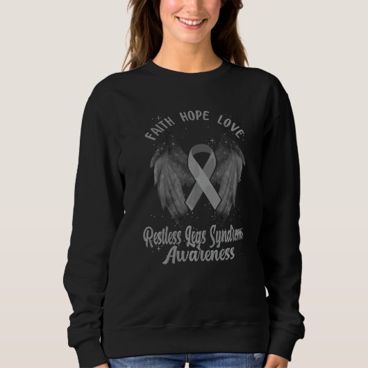 Restless Legs Syndrome Awareness Brain Disease Rel Trui (Voorkant)
