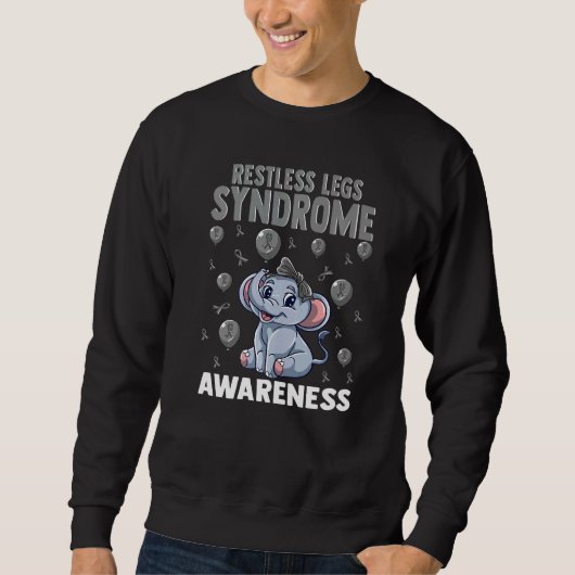 Restless Legs Syndrome Awareness Brain Disease Rel Trui (Voorkant)