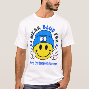 Restless Legs Syndrome Awareness Ribbon Support T-shirt