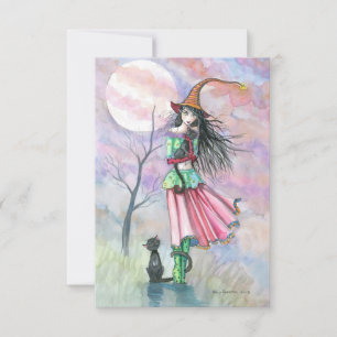 Restless Tonight Halloween Briefkaart