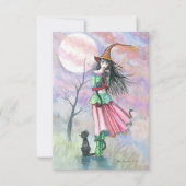 Restless Tonight Halloween Briefkaart (Voorkant)