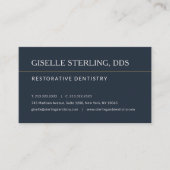 Restorative Dentistry Office Appointment Reminder Visitekaartje (Voorkant)