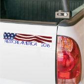 RESTORE AMERICA 2016 Old Glory Bumper Sticke4 Bumpersticker (Op Truck)