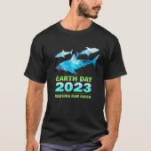Restore Our Earth Earth Day 2023 Theme T-shirt (Voorkant)