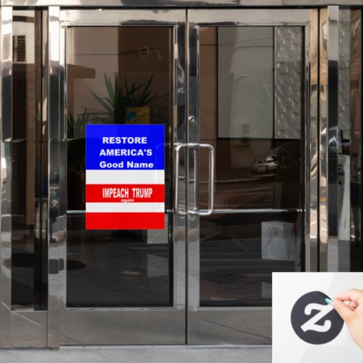 Restore raamsticker (Kantoordeur)