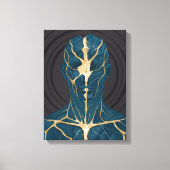Restored I B – Healing and Balance Art Canvas Afdruk (Voorkant)