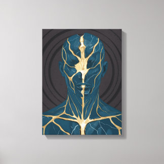 Restored I B – Healing and Balance Art Canvas Afdruk