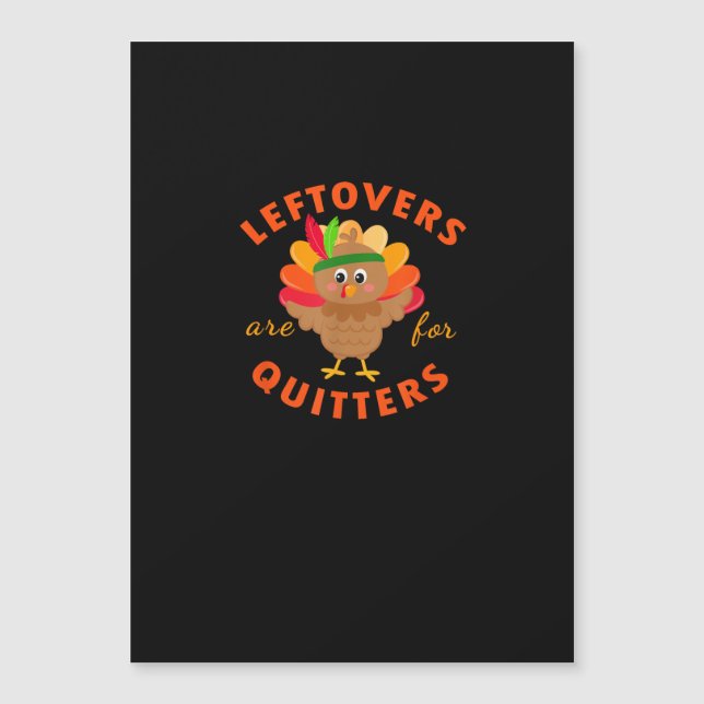 Resto's Zijn Voor Afhakers Schattig Gobble Thanksg (Voorkant)