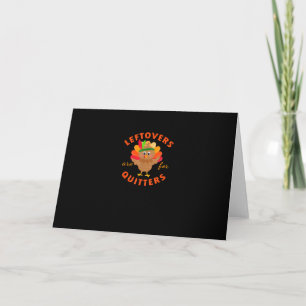 Resto's Zijn Voor Afhakers Schattig Gobble Thanksg Kaart