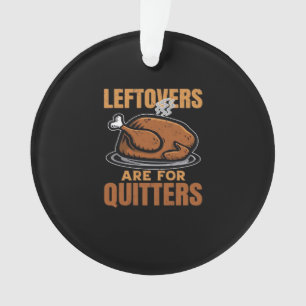 Resto's Zijn Voor Opgave Grappige Thanksgiving Din Ornament
