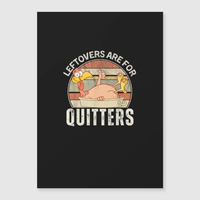 Resto's Zijn Voor Stoppen Funny Thanksgiving Retro (Voorkant)