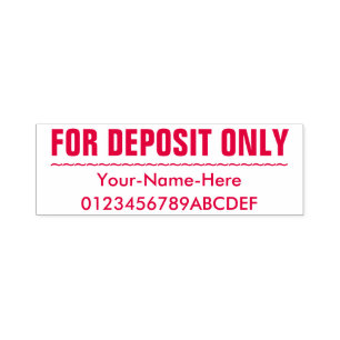 Restrictieve aantekening w/ aangepaste naam  zelfinktende stempel