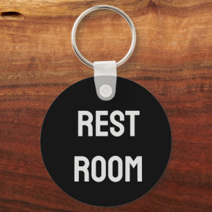 Restroom Keys geustshuis of zakelijke Sleutelhange Sleutelhanger