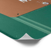 Restroom Sign Cowboy Poster (Hoek)