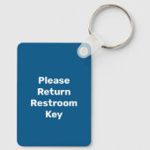 Restroom Sleutelhanger (Achterkant)