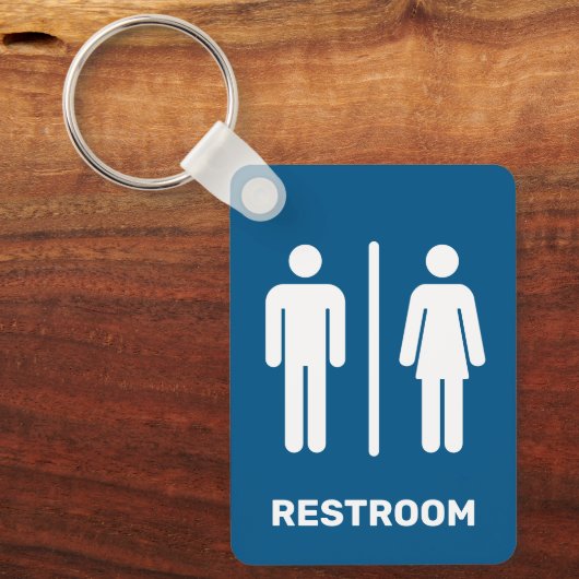 Restroom Sleutelhanger (Voorkant)