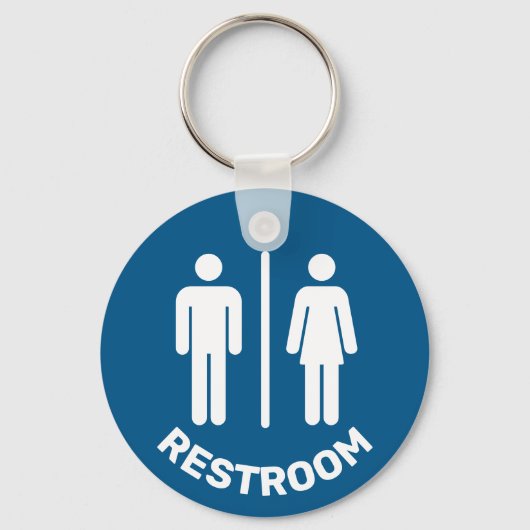 Restroom Sleutelhanger (Voorkant)