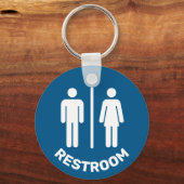 Restroom Sleutelhanger (Voorkant)