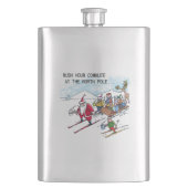 Restvrijstalen kolf van Noordpool Rush Hour Flacon (Voorkant)