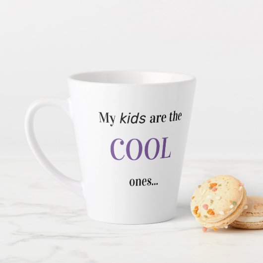 Resultaat van een Geweldige mama met handtekening Latte Mok (In situ)