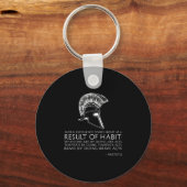 Resultaat van gewoonte - Oudgriekse filosofie - ku Sleutelhanger (Voorkant)