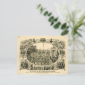 Resultaat van het vijftiende amendement (1870) briefkaart (Staand voorkant)