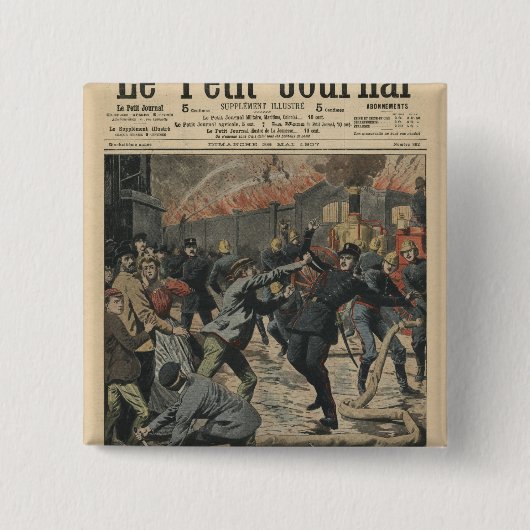 Resultaten Apache Vierkante Button 5,1 Cm (Voorkant)