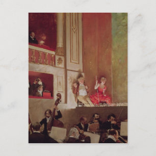 Resultaten in het theater des Varietes, c.1885 Briefkaart