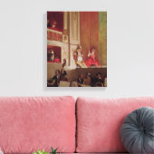 Resultaten in het theater des Varietes, c.1885 Canvas Afdruk (Insitu (Woonkamer))