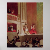 Resultaten in het theater des Varietes, c.1885 Poster (Voorkant)