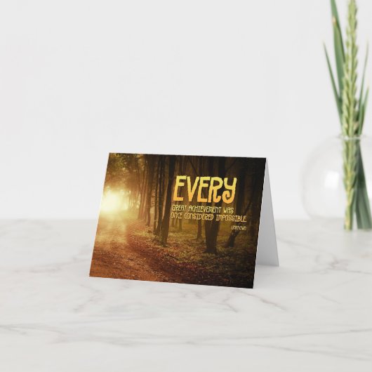 Resultaten Inspirerend noot Kaart (Voorkant)