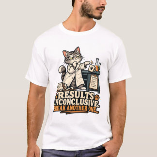Resultaten Niet Conclusief Breek Een Andere T-shirt