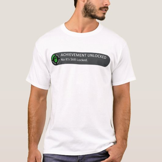 Resultaten niet vergrendeld t-shirt (Voorkant)