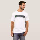 Resultaten niet vergrendeld t-shirt (Voorkant volledig)