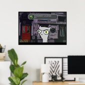 Resultaten niet vergrendeld: WTF? Foamy Poster (Thuiskantoor)