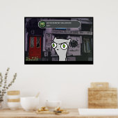 Resultaten niet vergrendeld: WTF? Foamy Poster (Keuken)