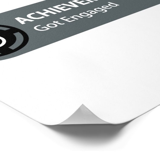 Resultaten onvergrendeld - is ingeschakeld poster (Hoek)