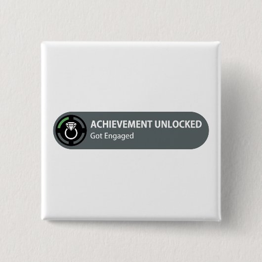 Resultaten onvergrendeld - is ingeschakeld vierkante button 5,1 cm (Voorkant)