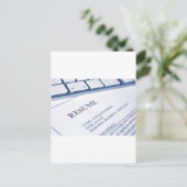 resume or cv job application briefkaart (Staand voorkant)