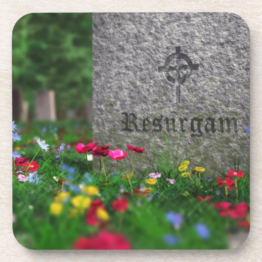 Resurgam Cork Onderzetter (Voorkant)