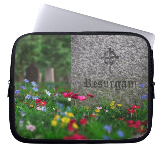 Resurgam-laptophoes Laptop Sleeve (Voorkant)