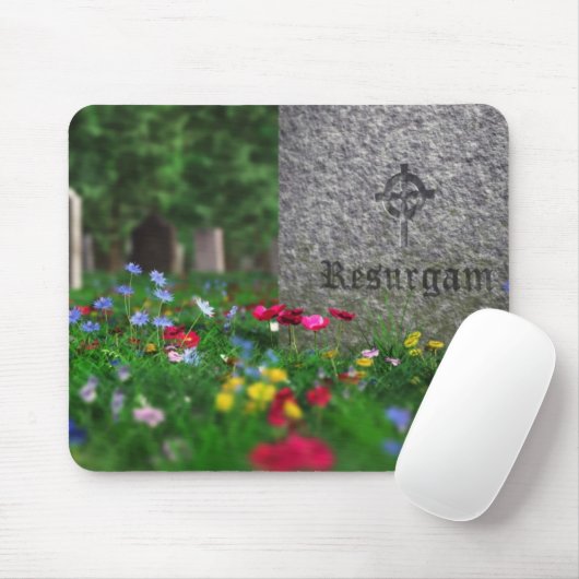 Resurgam Mousepad Muismat (Met muis)